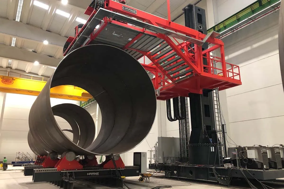 HAANE welding systems - Offshore Wind Projekte - Außenschweißen