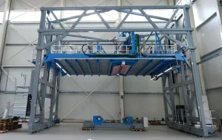 HAANE welding systems - U-Boot Fertigung - Längsschweißanlage