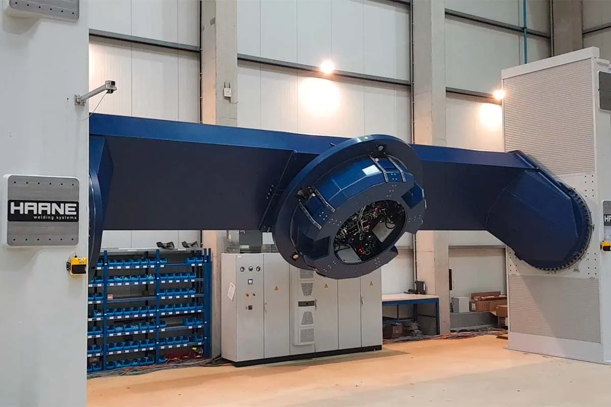 HAANE welding systems - Schwermaschinenbau